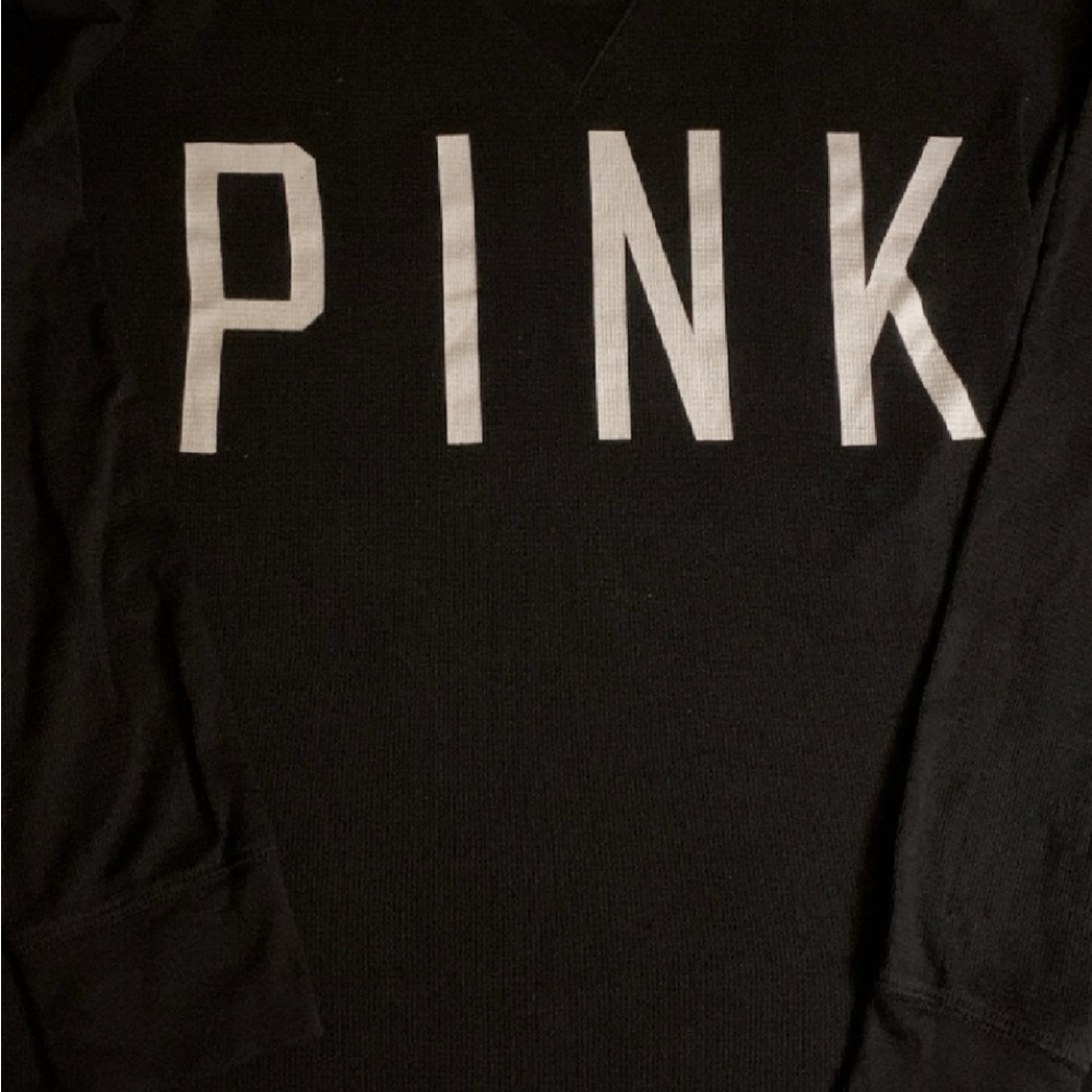 PINK long sleeve thermal like shirt